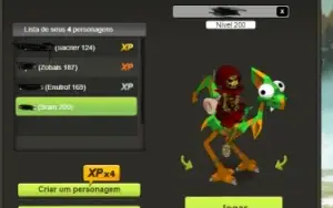 Conta dofus touch lvl 200 com profissões servidor brutas