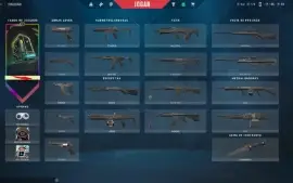 Conta Valorant Platina pouco jogos Email não confirmado