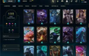 Prata 3 com 100 Champs e 122 Skins ( MAIN JG )