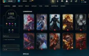 Prata 3 com 100 Champs e 122 Skins ( MAIN JG )