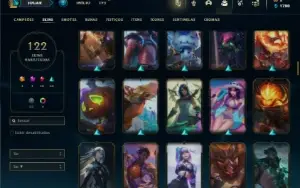 Prata 3 com 100 Champs e 122 Skins ( MAIN JG )