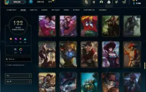 Prata 3 com 100 Champs e 122 Skins ( MAIN JG )