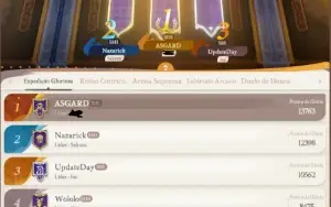 Conta AFK Journey server 151 vip 14 Top 1 arena, guild etc..