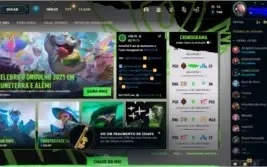 Conta do League of Legends + Valorant
