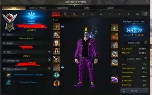 vendo conta lost ark sa ( servidor kAZEROS) main  paladino