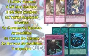 Conta Yu-Gi-Oh! Duel Links - 11.000+ Gemas - Conta Starter