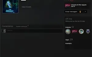CSGO Prime, 29 Jogos, Moeda Aniverário 10 anos, Op Riptide