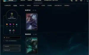 Conta LoL Platina IV