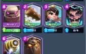 clash royale xp 10 com 5 lendarias 1 nv 2