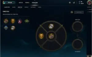 Conta de lol - Diamante 4 simples