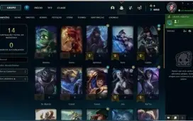 Conta gold 2 61% winrate