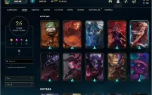 Conta League of legends DIAMANTE 4