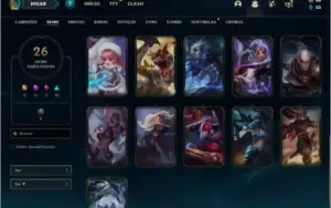 Conta League of legends DIAMANTE 4