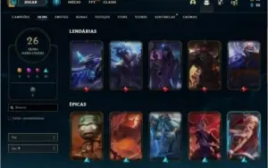 Conta League of legends DIAMANTE 4