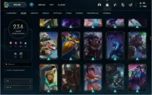 Conta League of Legends!