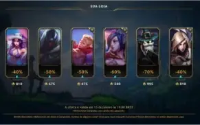Conta League of Legends (ALL CHAMPIONS)  *96 Skins*