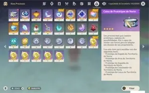 Genshin RA 59 muitos 5*