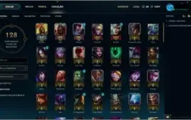 Conta Platina Season passada C/ Borda 80 Champs