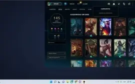 Vendo minha conta da steam e conta da epic e conta do lol