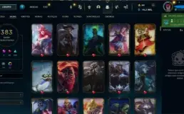 Conta League of Legends(gold) e Valorant(platina)
