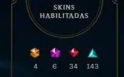 CONTA LOL LVL 370 PLATINA 3 COM 347 SKINS TODOS CHAMPS