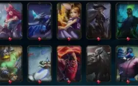 CONTA LOL LVL 370 PLATINA 3 COM 347 SKINS TODOS CHAMPS