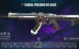 Conta FA valorant karambit saqueadora, preludio caos e recon