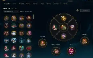 Conta LOL: 200+ Skins - Caitlyn Prestígio e Neeko Prestígio