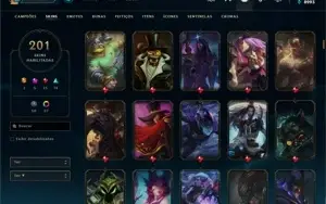Conta LOL: 200+ Skins - Caitlyn Prestígio e Neeko Prestígio
