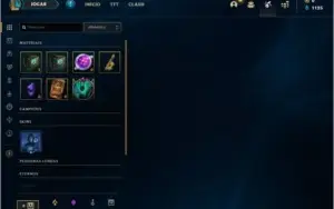 Conta DIAMANTE 4 BARATA com 30 champs e 4 skins