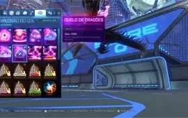 VENDO CONTA ROCKET LEAGUE COM ITENS RAROS!!!