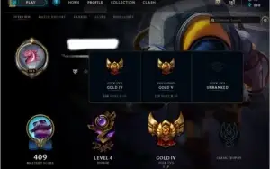 Conta League of Legends GOLD
