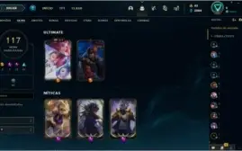Conta lol gold1 +117skin