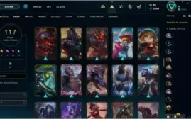 Conta lol gold1 +117skin