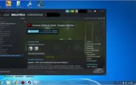 Steam com Varios jogos cs go ouro 3 e umas skins