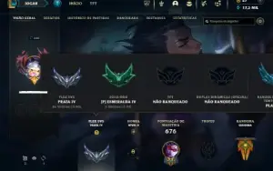 Esmeralda 4 com TODOS os Champs e 429 Skins ADC / TOP / MID