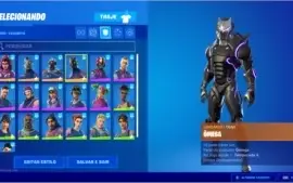 Conta Fortnite - Season 4 full + Galaxy + Tubarão Mako
