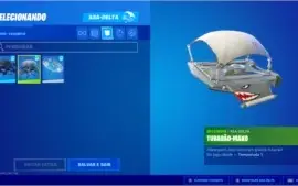 Conta Fortnite - Season 4 full + Galaxy + Tubarão Mako