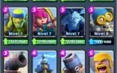 Conta Clash Royale Arena 9 + Clans CV 6 Full Grátis
