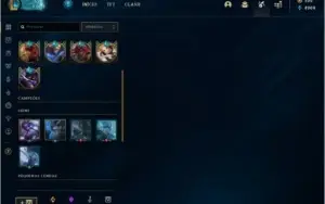 Conta LOL 94 skins, unranked. Lvl388