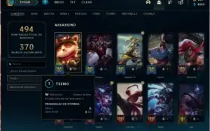 Conta LOL 94 skins, unranked. Lvl388