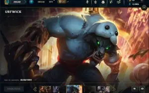 Bronze 2 com TODOS os champs e 227 Skins ( TOP / JG / SUP )