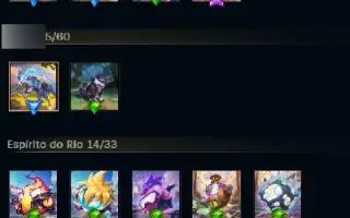Conta Season 1 League of Legends
