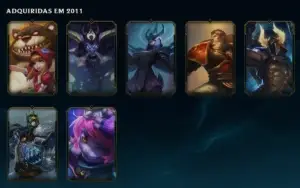 Conta Season 1 League of Legends