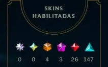 Conta Season 1 League of Legends