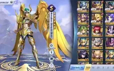 Conta Saint Seiya Awakening Servidor 131 sem vínculo