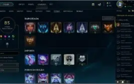 Conta ouro4 / s9 platina4 lvl 114 , 103 champs , 25 skins