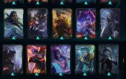 CONTA LOL & TFT ● 207 SKINS (2 PRESTIGIOS) ● OURO IV ● MT+++