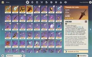 AR58 16x5* com constelação + Armas 5*