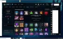 Conta League of Legends lvl 254 + Conta valorant beta
